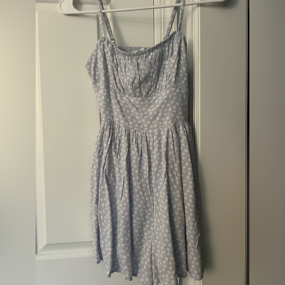 Hollister open back romper